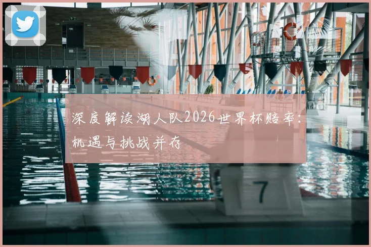 深度解读湖人队2026世界杯赔率：机遇与挑战并存